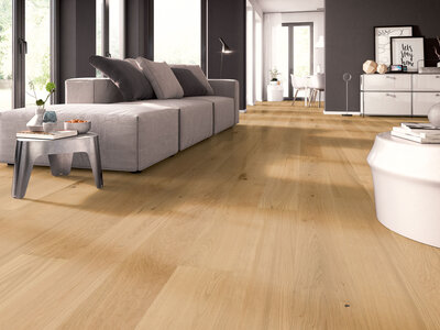 Landhausdiele Eiche ruhig natur geölt Holzboden