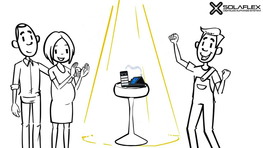 Digitalno merjenje - Solaflex predstavitveni animirani video